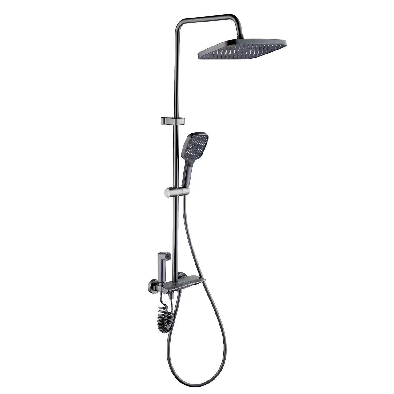 Efatra-Mode Piano Key Shower Set miaraka amin'ny basy famafazana
