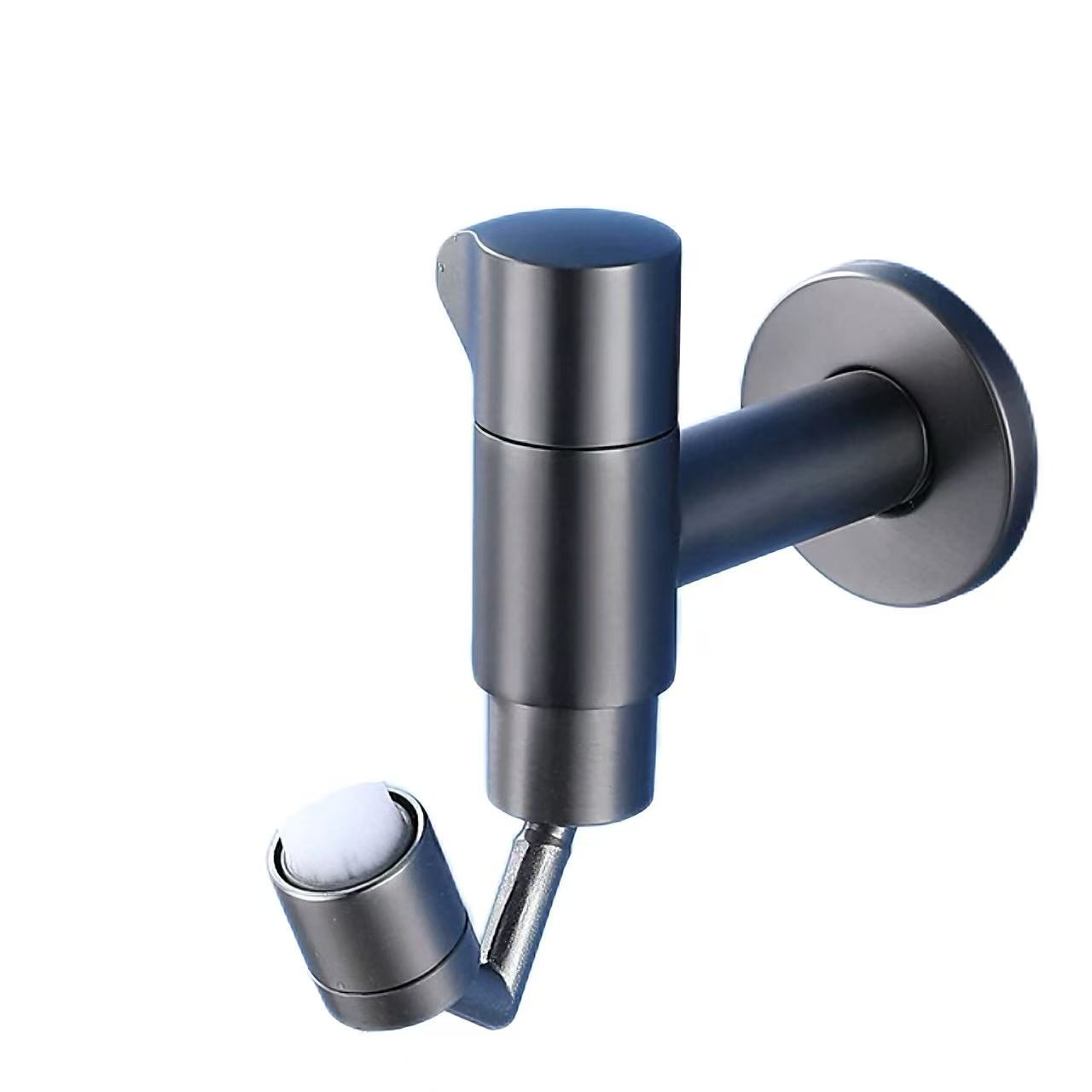 Gun Grey Universal Mop Sink Faucet
