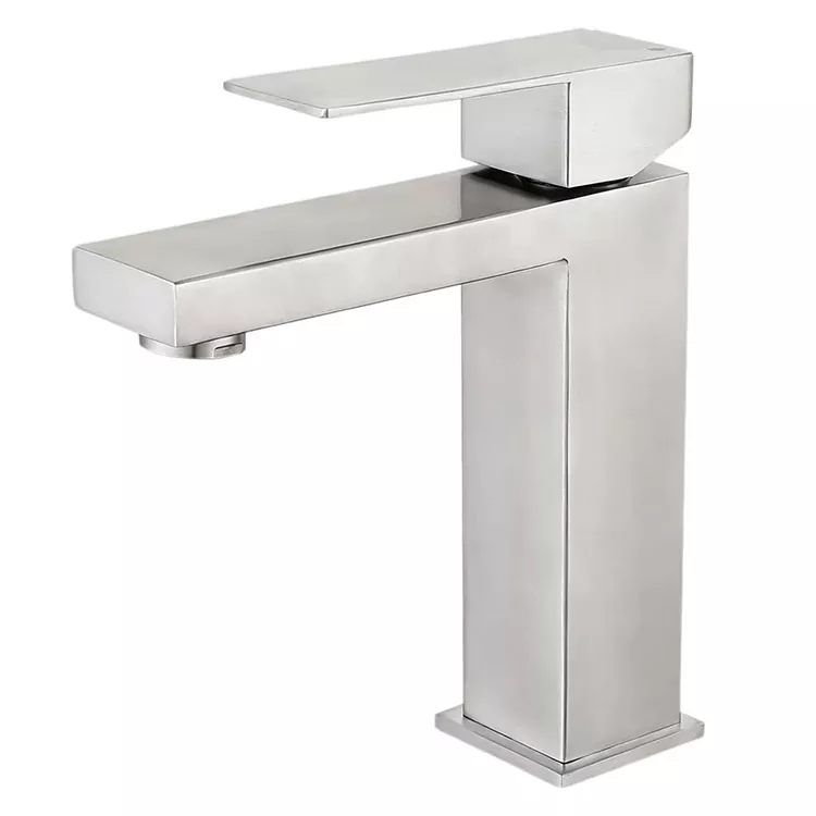 Faucet Basin mafana sy mangatsiaka minimalista