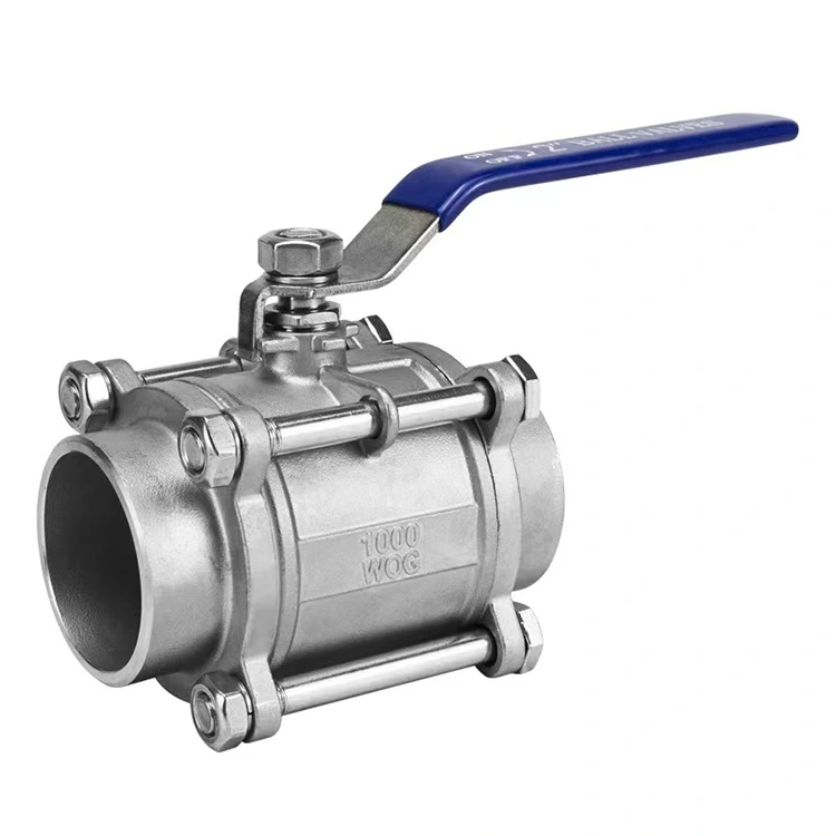 Mametraka haingana 3PC Butt-Weld Ball Valve