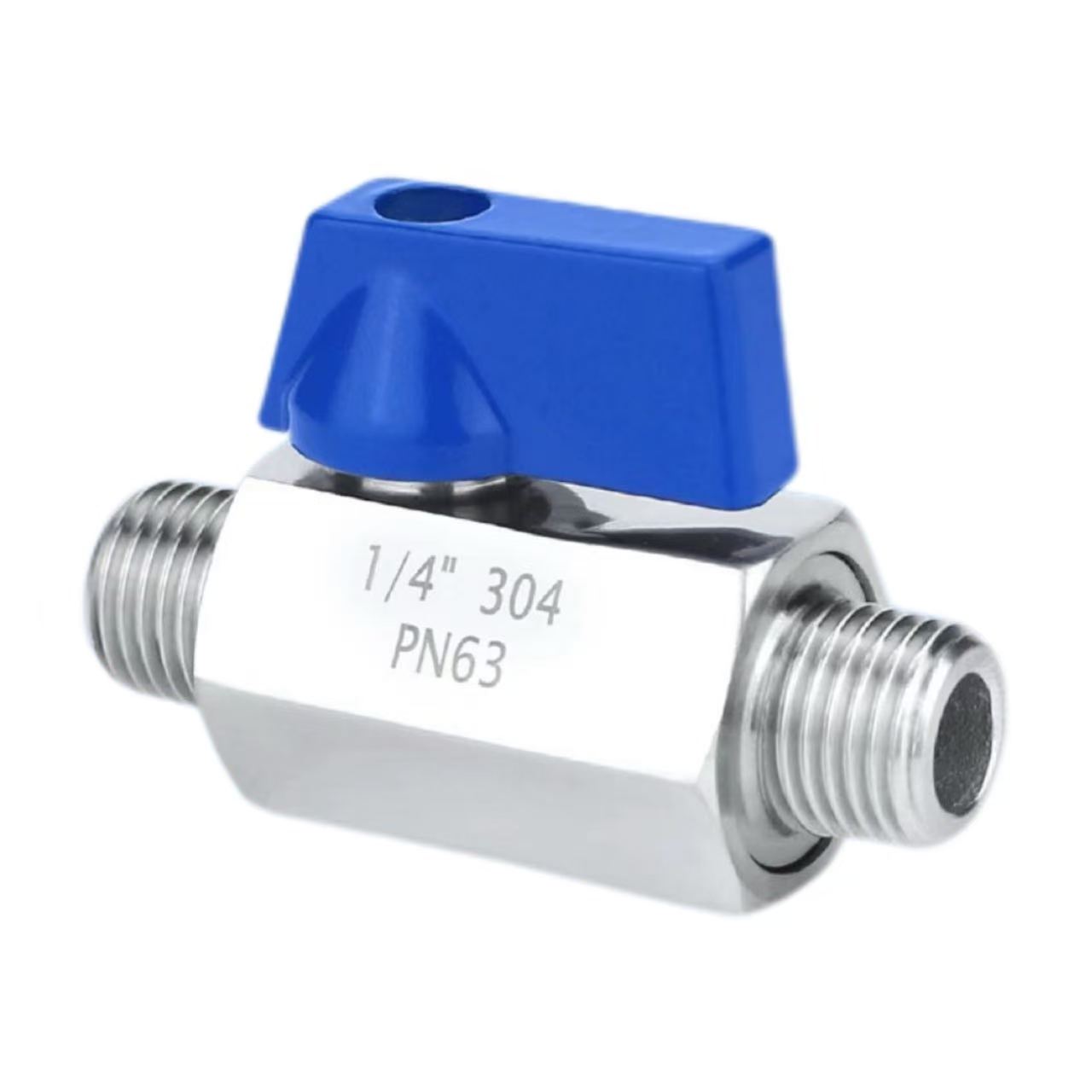 Mikoriana kely kofehy anatiny mini ball valve