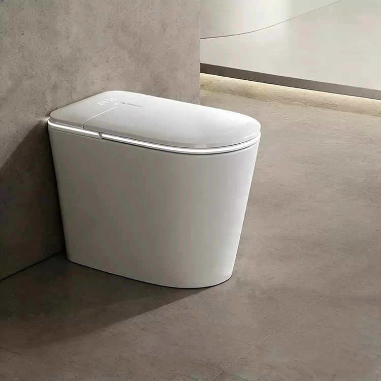 Toilet Smart Miaraka amin'ny Radar Flip Sarony tsy misy fetran'ny tsindry rano