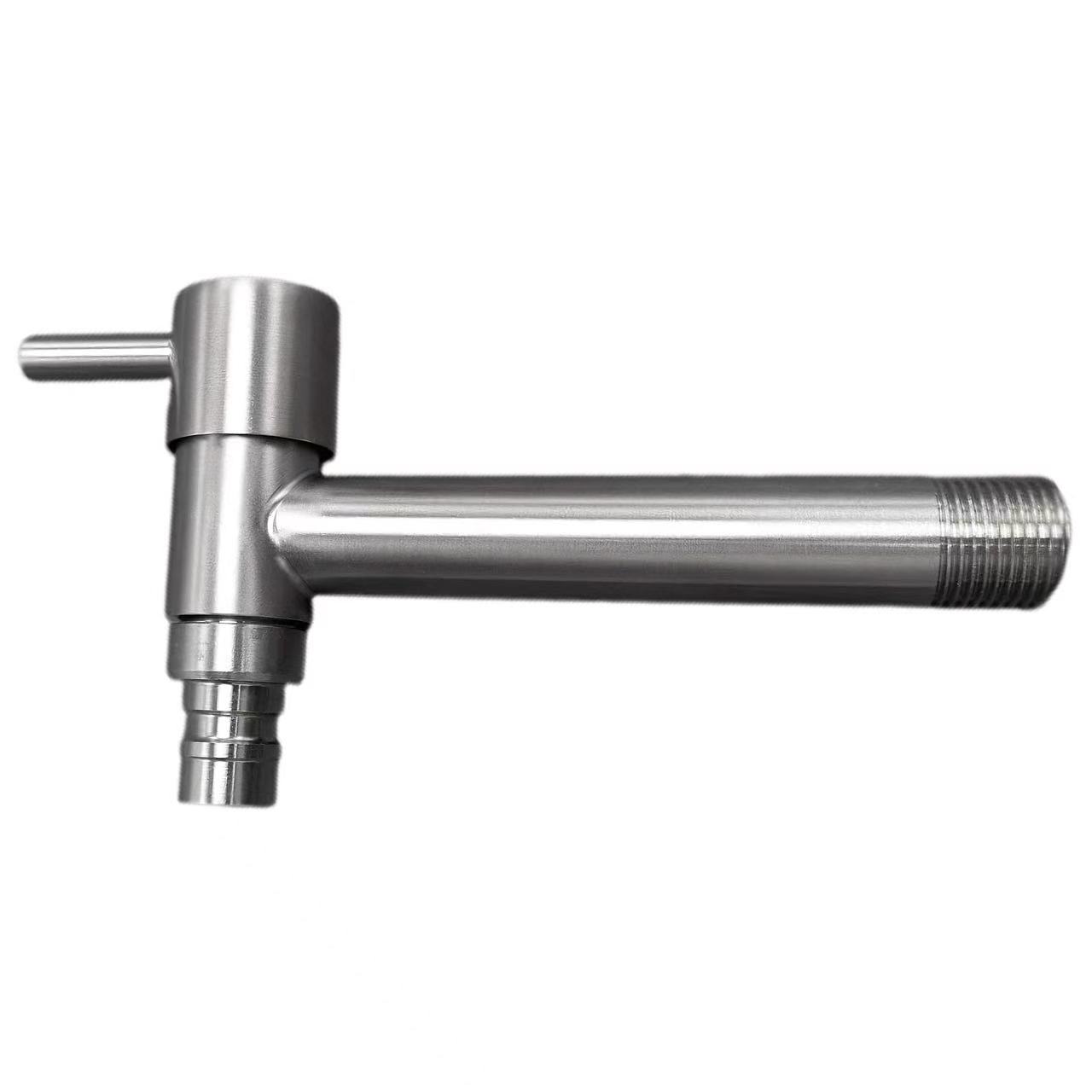 Faucet Stainless Steel Miendrika T-Misokatra haingana