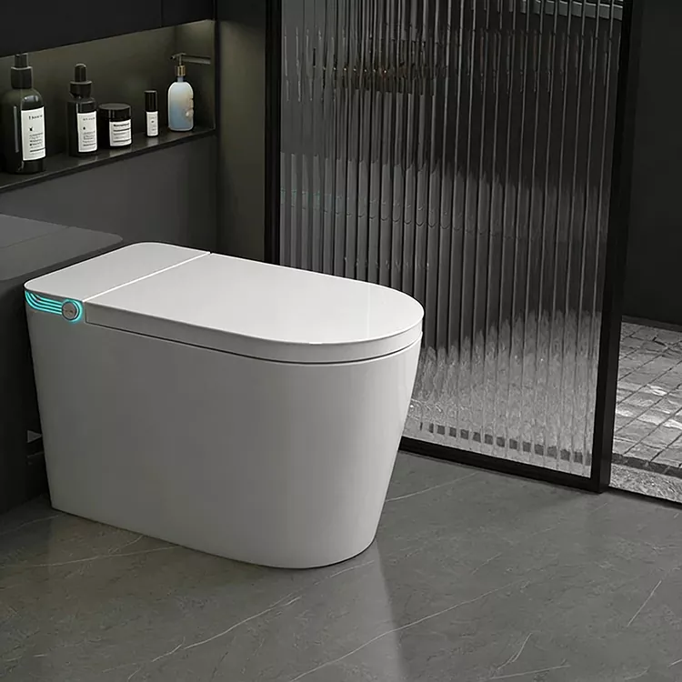 Famafazana Nozzle Sterilization Smart Toilet amin'ny Wireless Remote-Controlled